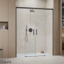 Radaway Idea DWD Дверь в нишу раздвижная двустворчатая 170 см, 387127-92-01, брашированная оружейная сталь