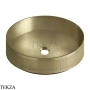 Gessi VENTI20 Умывальник на столешницу 65601-727 Brushed Brass PVD
