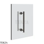 Gessi Ludovica Полотенцедержатель для крепления на стекло, 20 см 76630-707, black хром Brush