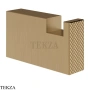 Gessi Inverso Diamantato Крючок для халата и полотенца 73621-791, Deep Bronze Brushed PVD