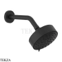 Gessi INCISO SHOWER Верхняя душевая лейка multifonction с кронштейном 66158-299, Black XL