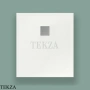 Flaminia CM3 поддон душевой керамический 80×90×3 см, белый Bianco матовый