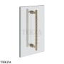 Gessi Pelle Tresse Полотенцедержатель для крепления на стекло, 45 см 78632-149, Finox Brushed Nickel
