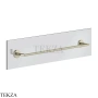 Gessi ANELLO Полотенцедержатель для крепления на стекло, 60 см 63828-720, Nickel PVD