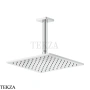 Gessi RILIEVO Потолочная душевая лейка с кронштейном 59155-031, Хром глянец