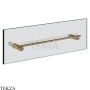 Gessi Incastri Полотенцедержатель для крепления на стекло, 30 см 75511-791, бронза Deep