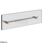 Gessi Incastri Полотенцедержатель для крепления на стекло, 45 см 75513-030, медь глянец