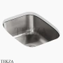 Kohler Undertone Мойка для кухни скругленная K-3182-NA, нержавеющая сталь