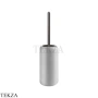 Gessi Goccia Ершик напольный, белая керамика 38043-707, Black Metal Br. PVD