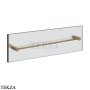 Gessi Pelle Tresse Полотенцедержатель для крепления на стекло, 60 см 78615-791, Deep Bronze Brushed PVD