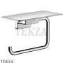 Hansgrohe AddStoris Держатель туалетной бумаги с полкой 41772000, хром глянец