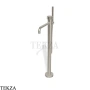 FIMA Carlo Frattini SO Смеситель для ванны напольный ( ручка отдельно) F3184/4NSN, brushed nickel