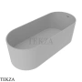 Flaminia Oval ванна овальная отдельностоящая 170×70×55 см, серый Cenere матовый
