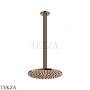 Gessi Goccia Верхний душ с потолочным кронштейном под размер 33664-030, Copper PVD