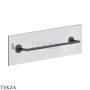 Gessi INGRANAGGIO Полотенцедержатель для крепления на стекло, 45 см 63926-707, Black Metal Brushed PVD