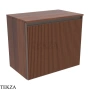 Flaminia Cubika модуль хранения подвесной 60×37×50 см, 1 ящик и внутренний ящик, орех Noce Greca