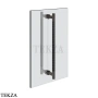 Gessi Pelle Tresse Полотенцедержатель для крепления на стекло, 60 см 78733-440, Nero/ Black Metal Br. PVD