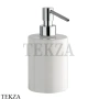 Bagno & Associati Carmen Дозатор настольный, керамика белая CR 728 51, хром глянец