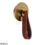 Gessi Pelle Laccetto Смеситель-рычаг управления, внешняя часть, 78409-431, Red Cherry/ Bronze Br. PVD