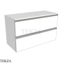 Flaminia Cubika тумба под раковину подвесная 85×37×50 см, 2 ящика, белый матовый
