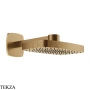 Gessi Jacqueline Верхняя регулируемая лейка с кронштейном 77149-726, бронза Brushed