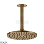 Gessi INCISO SHOWER Верхняя душевая лейка с кронштейном 58152-791, Deep Bronze Br. PVD