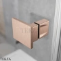 Radaway Essenza Pro KDJ+S Душевая дверь 120 см, левая, 10097312-93-01L, брашированная медь