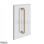 Gessi Perle Полотенцедержатель для крепления на стекло, 30 см 74631-708, медь Brushed