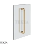 Gessi Perle Полотенцедержатель для крепления на стекло, 30 см 74631-726, бронза Brushed