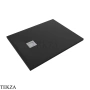 Flaminia CM3 поддон душевой керамический 80×100×3 см, чёрный Nero матовый