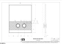 Gessi Pelle Tresse Клавиша смыва для инсталляции Geberit Sigma 8 и Sigma 12, 78811-791, Deep Bronze Brushed PVD