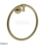 Gessi ANELLO Держатель кольцевой для полотенца 63809-727, Brushed Brass PVD