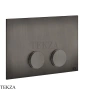 Gessi ANELLO Клавиша смыва для инсталляции Geberit omega 12 54627-707, Black Metal Brushed PVD