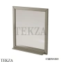 Caprigo ALBION Зеркало в раме с полкой, 10331-B021, Grigio pietra