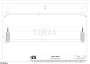 Gessi Pelle Tresse Держатель для банного полотенца 60 см 78603-791, Deep Bronze Brushed PVD