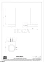 Gessi Incastri Стакан настенный, Light smoke 75407-791, бронза Deep