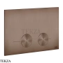 Gessi Total look Клавиша смыва для инсталляции Geberit omega 12, 54615-708, Copper Brushed PVD