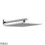 Gessi Rettangolo shower Верхний душ с кронштейном 15185-031, Хром глянец
