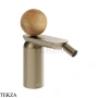 Gessi Perle Смеситель для биде без донного клапана 74368-149, нерж. сталь Brush / никель Brushed