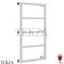 Margaroli Quadri 810-5 Полотенцесушитель электрический 8104705BC, хром Brushed