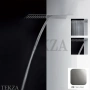 Gessi Private Wellness TREMILLIMETRI Верхний душ, 2 функции 33063#238, Mirror Steel