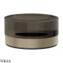 Gessi Perle Мыльница настольная круглая 74826-149, нерж. сталь Brush / никель Brushed