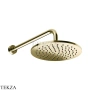 Gessi Origini ACCENT Верхний душ настенный, поворотный 66148-710, Brass PVD