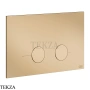 Gessi Total look Клавиша смыва для инсталляции SANIT, Villeroy&Boch, 54619-735, Warm Bronze PVD