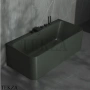 Dea Design Modern Ванна пристенная прямоугольная 160x80 Solid Surface DD8665 1600 17, Red Wine №17
