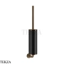 Gessi VENTI20 Ершик туалетный настенный черный 65420-761, Coffee Bronze Br. PVD