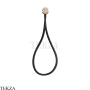 Gessi HI-FI Душевой комплект с магнитной лейкой, шланг из Darkflex 63199-735, Warm Bronze PVD