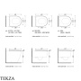Flaminia LINK сиденье с крышкой с микролифтом 37×44×3 см, белый глянец