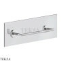 Gessi ANELLO Полотенцедержатель для крепления на стекло, 30 см 63824-031, хром глянец