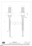 Gessi Pelle Tresse Смеситель-рычаг управления на столешницу 78100-791, Deep Bronze Brushed PVD